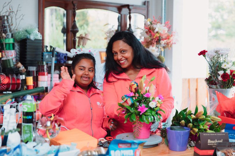 Geetha and Gayana Wijewickrema from GG's Flowers and Hampers
