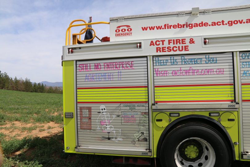 ACT fire truck