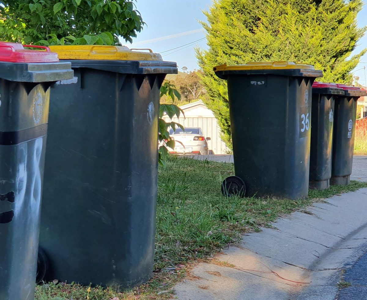 Garbage bins. Photo: Region Media.