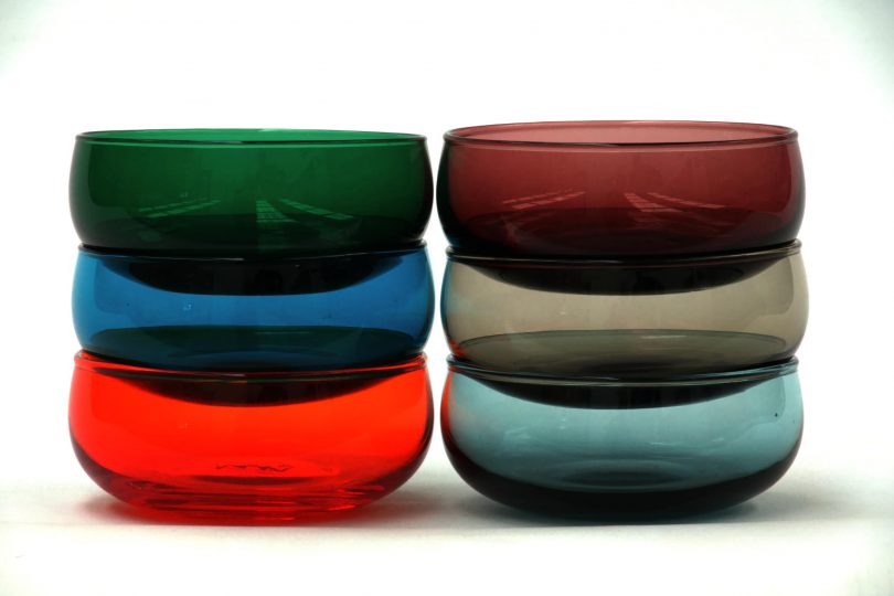 Bisonhome glass bowls