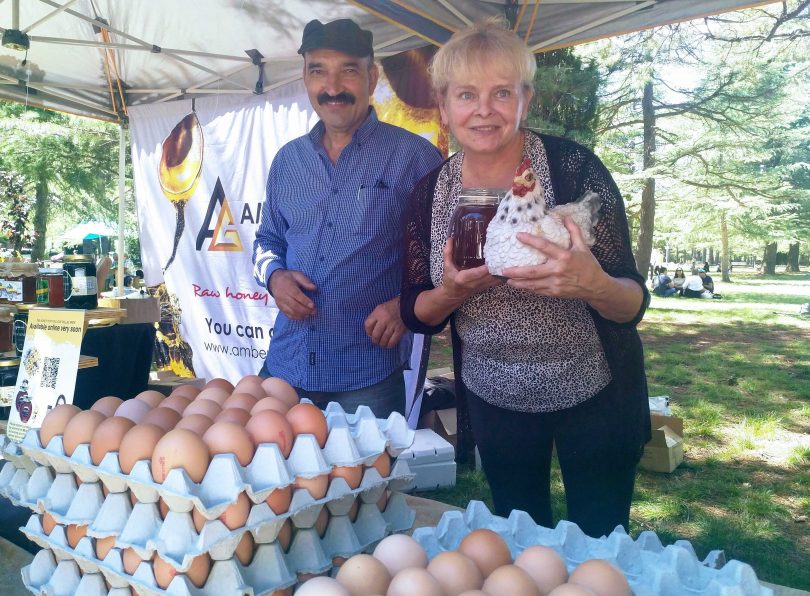 Eric and Yvonne of Portland Free Range Eggs