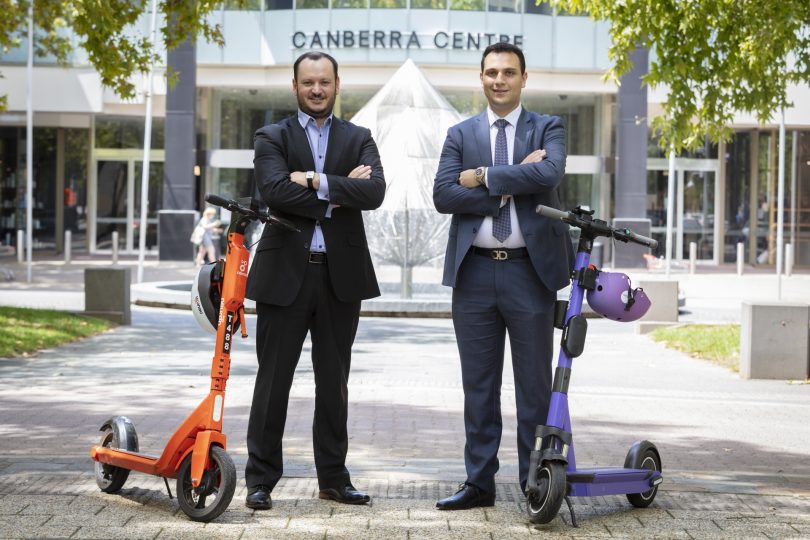 RSM Canberra's Chris Oates and Ross Trimboli