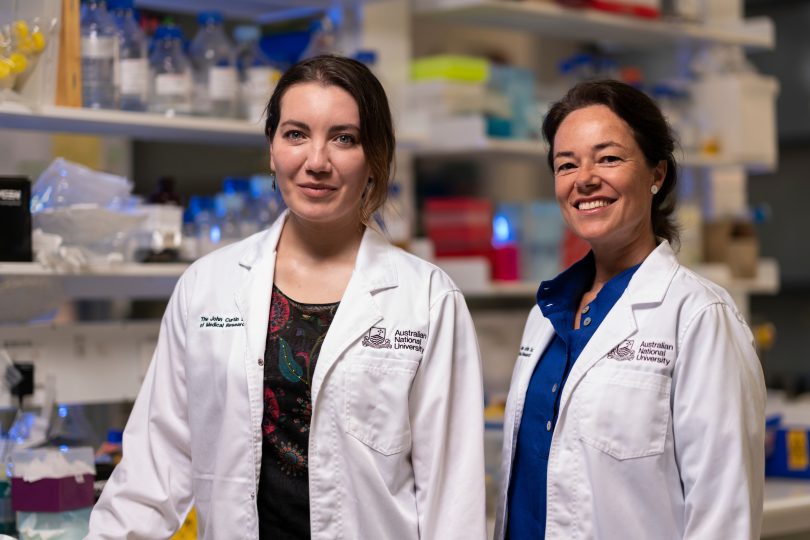 ANU researchers Dr Paula Gonzalez-Figueroa and Professor Carola Vinuesa.