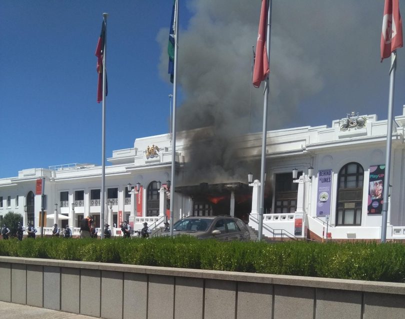 old parliament house fire