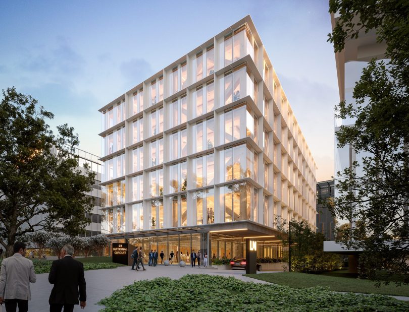 Visualisation of new Doma building
