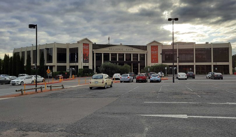 Woden Hellenic Club and car park