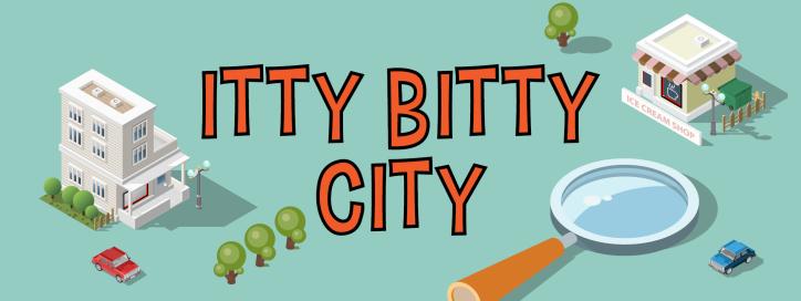 Itty Bitty City advertisement