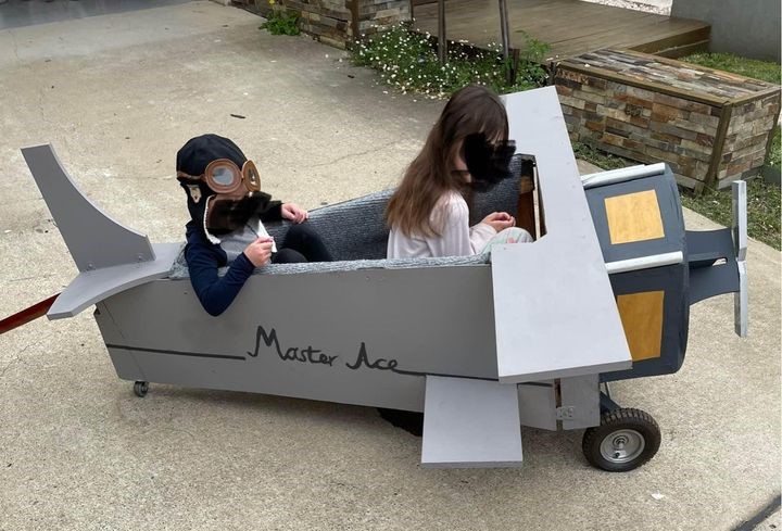 Aeroplane billy cart