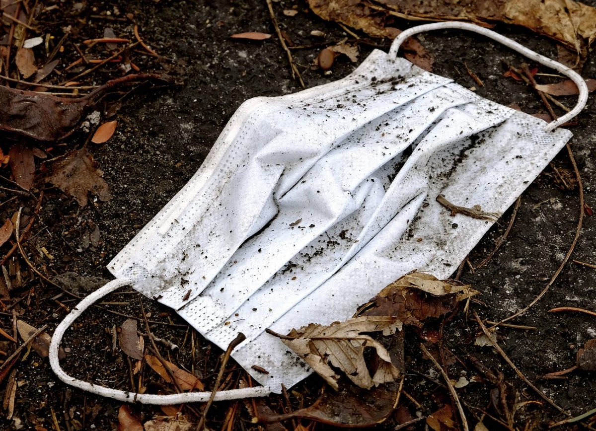 Discarded mask