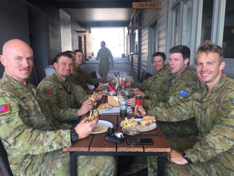 Many ADF personnel get out and spend money in coastal towns as they can